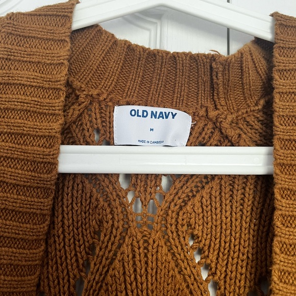 Old Navy Mustard Cardigan - Picture 2 of 3